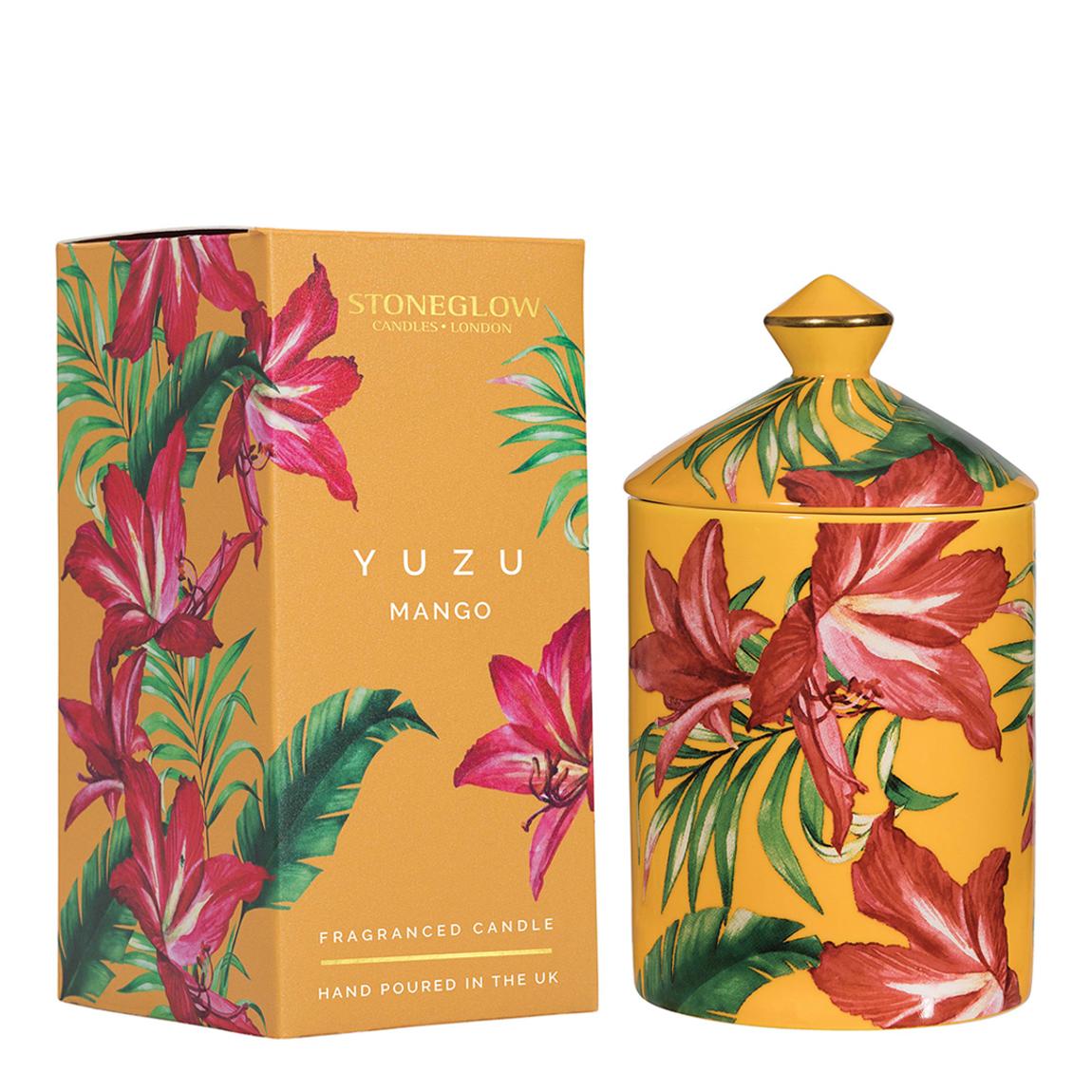 Urban Botanics - Ceramic - Yuzu & Mango - Scented Candle 300g main product photo