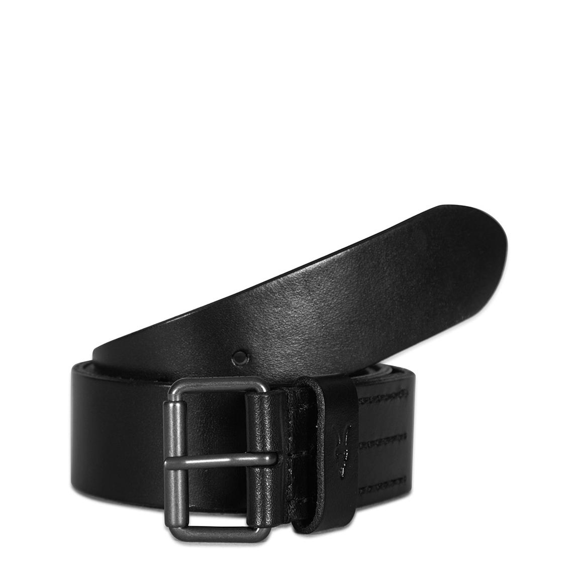 Black 38mm Leather Belt main product photo