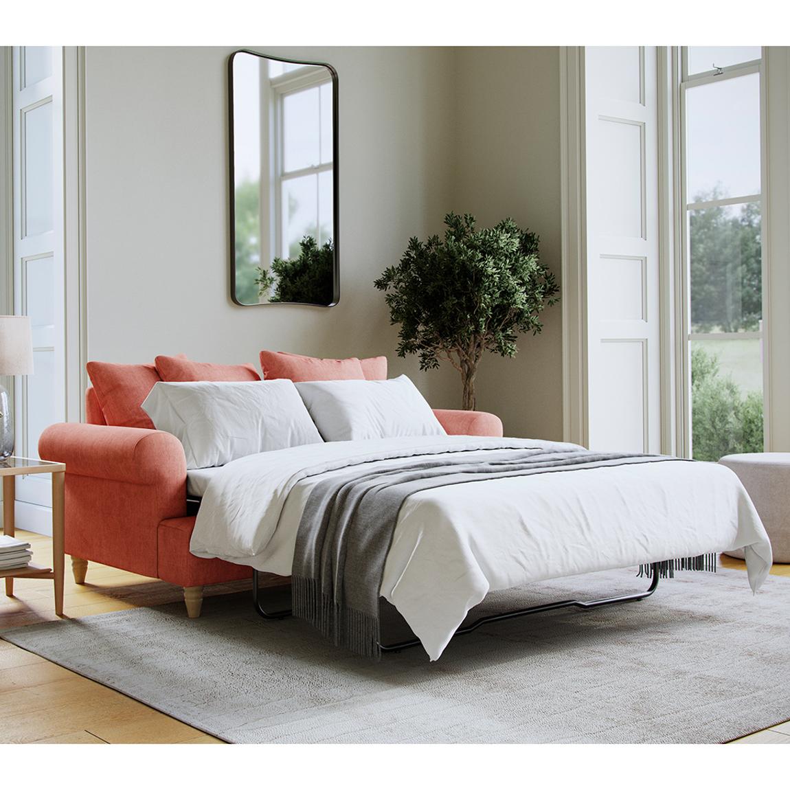 The Brentwood Sofa Bed Linnet Coral main product photo