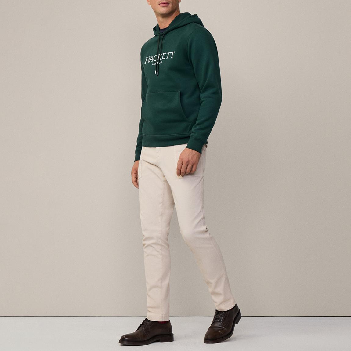 Green Heritage Cotton Blend Hoodie main product photo