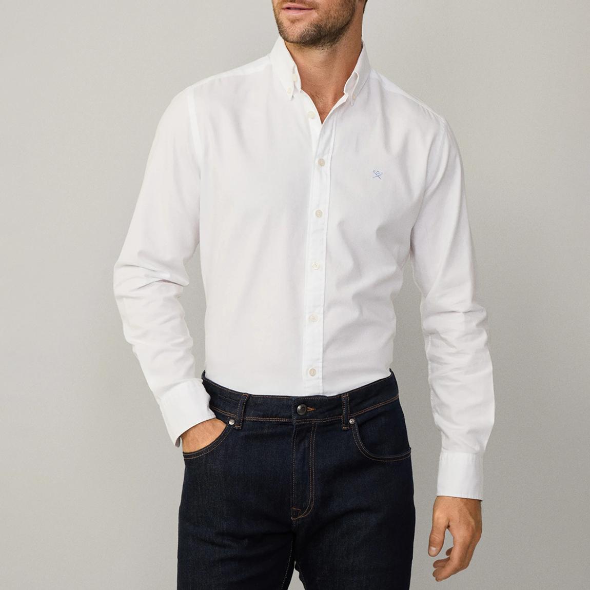 White Oxford Cotton Shirt main product photo