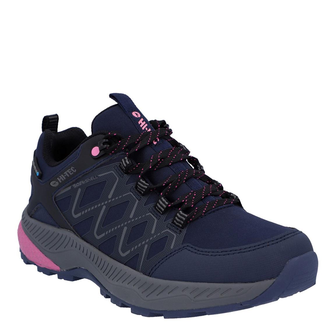 Women's Black/Pink Diamonde Waterproof Walking Shoe main product photo