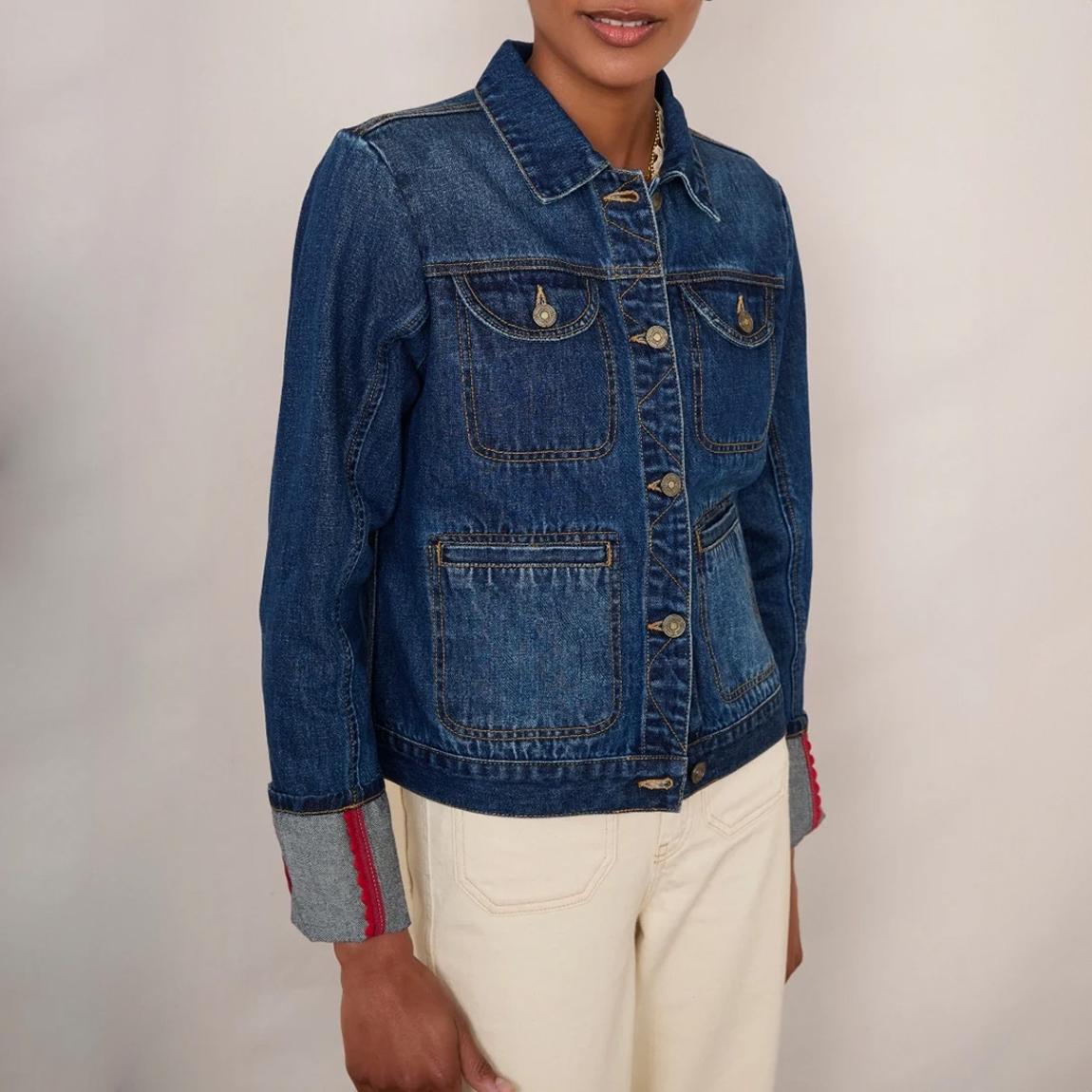 Blue Kelsey Denim Jacket main product photo