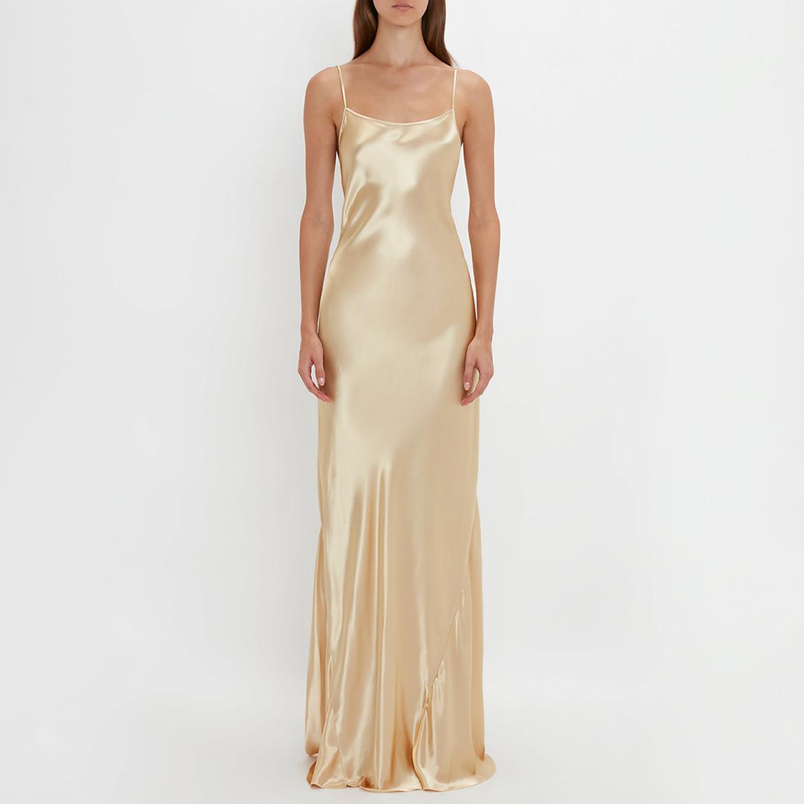 Gold Cami Floor Gown main product photo