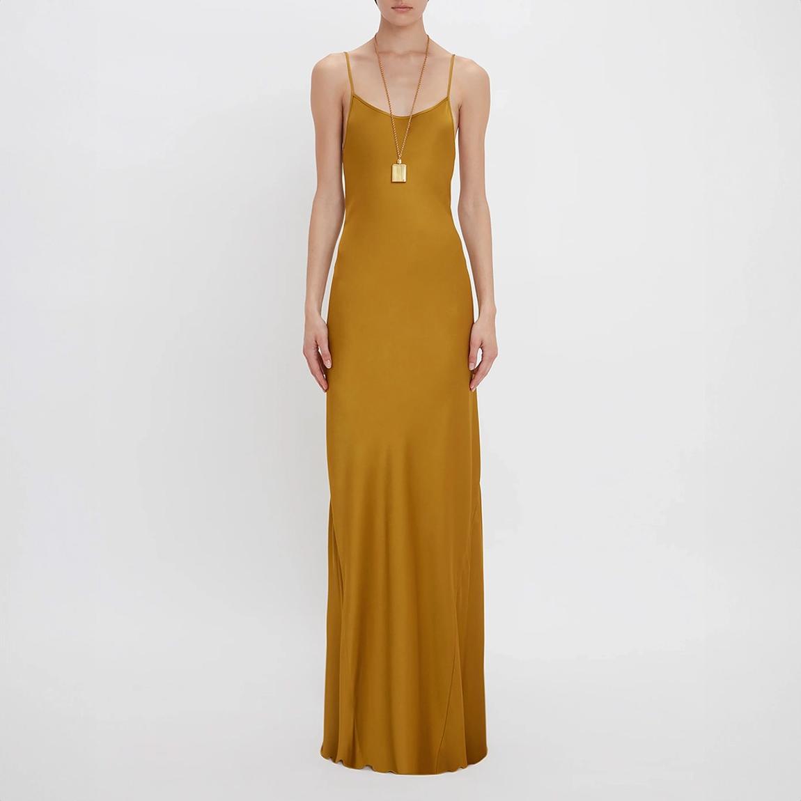 Gold Cami Floor Gown main product photo