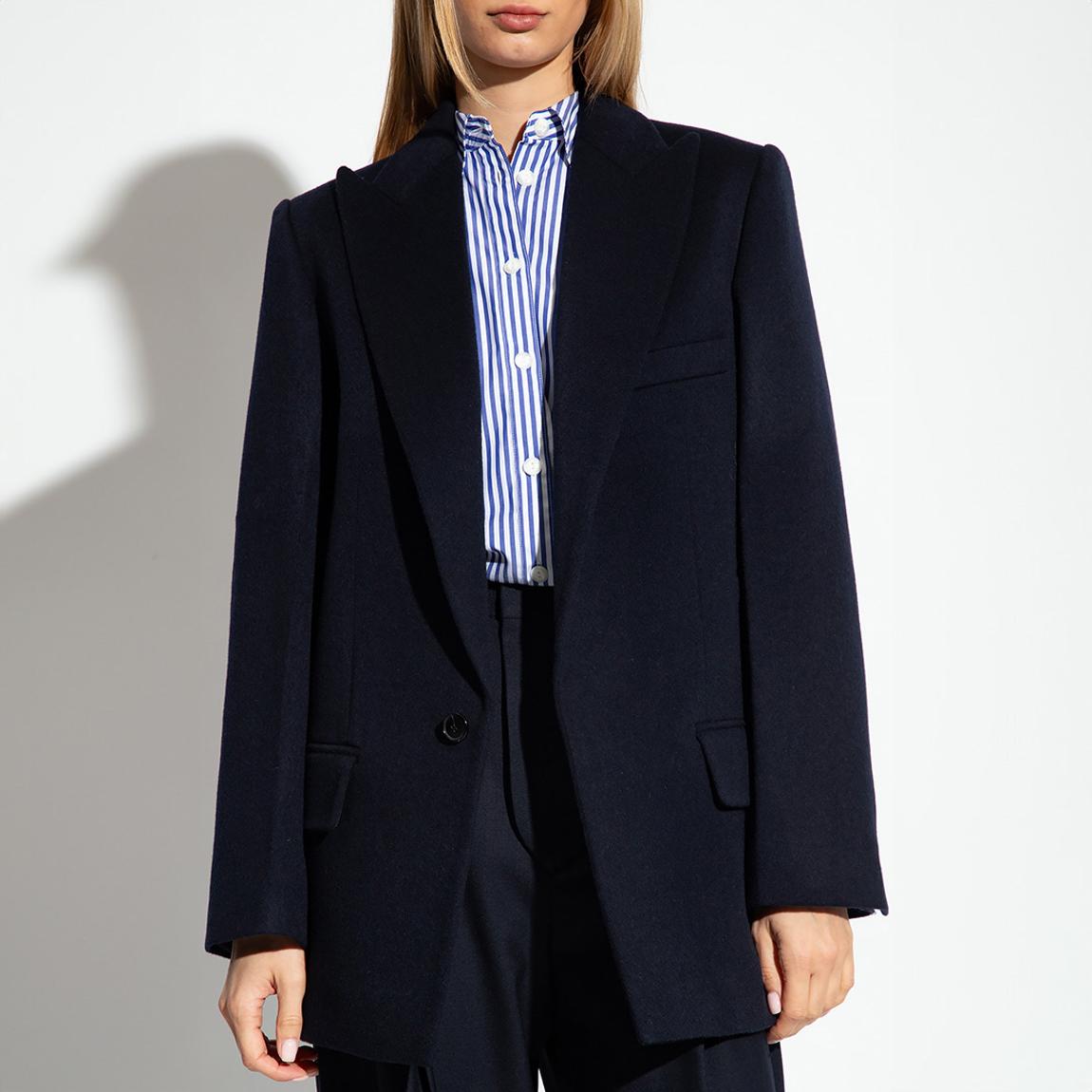 Navy Wool/Cashmere Blend Jacket main product photo