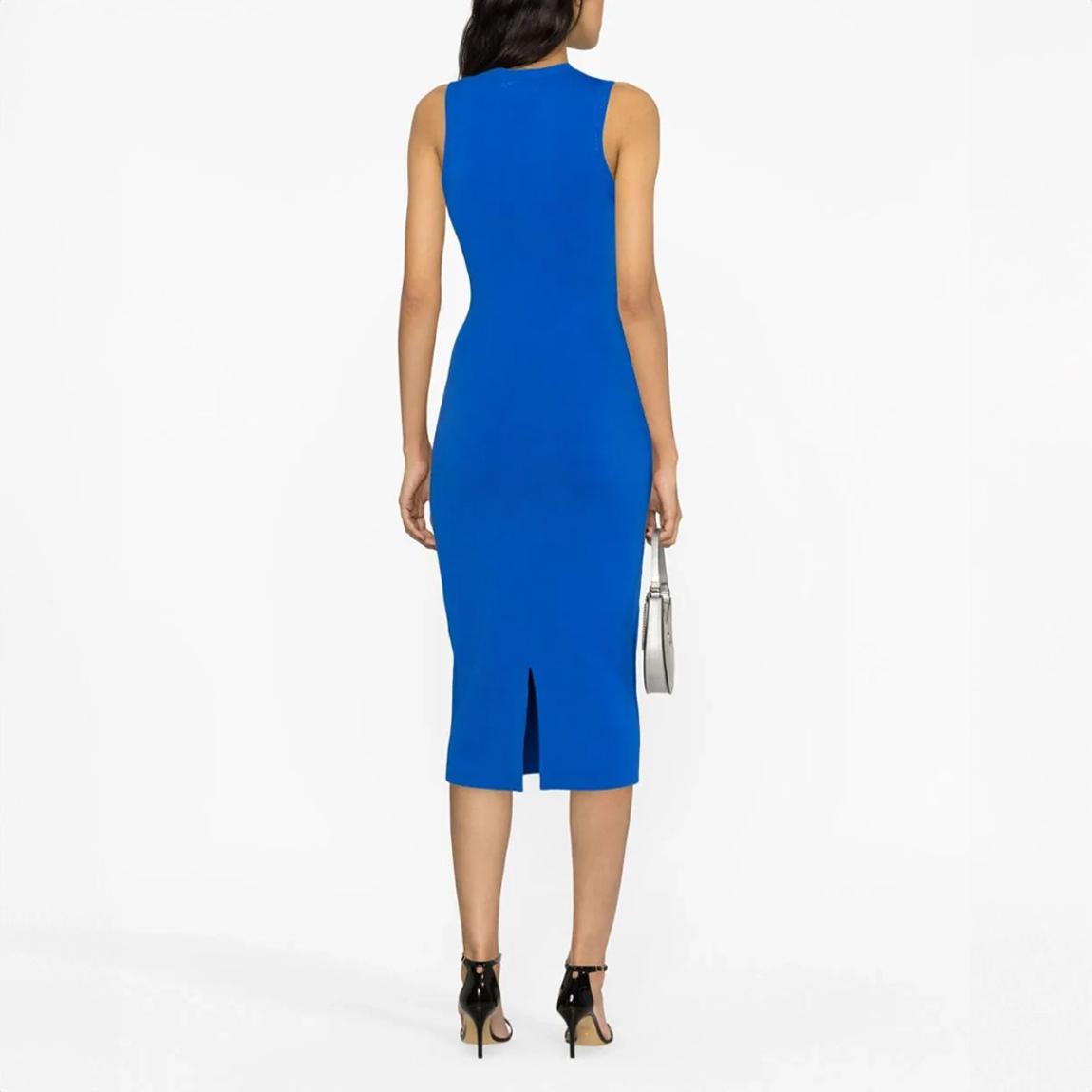 Blue Vb Body Sleeveless Cut Out Midi Dress main product photo