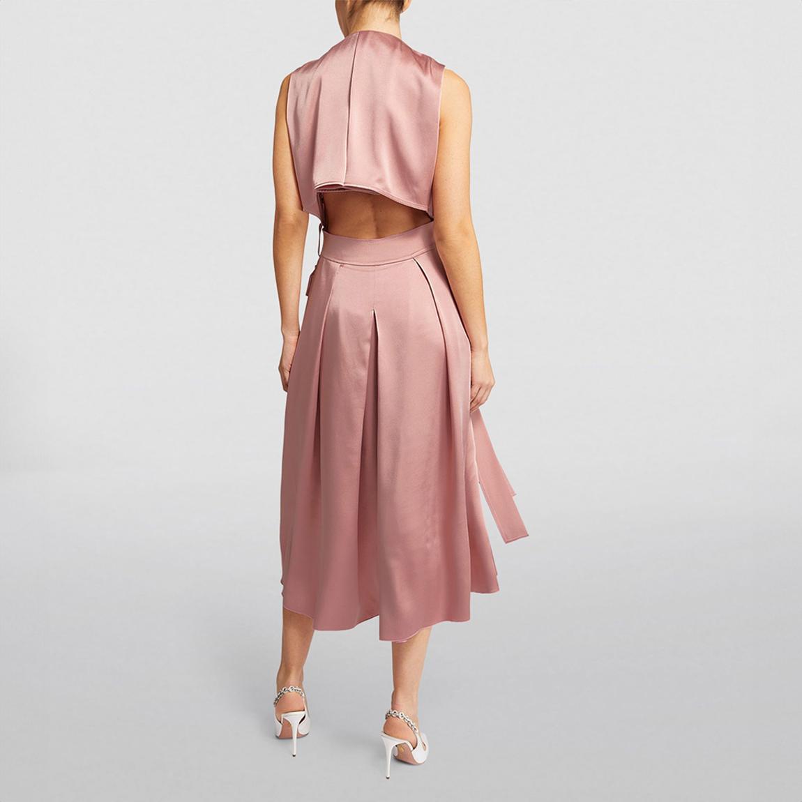 Rose Pink Trench Dress main product photo