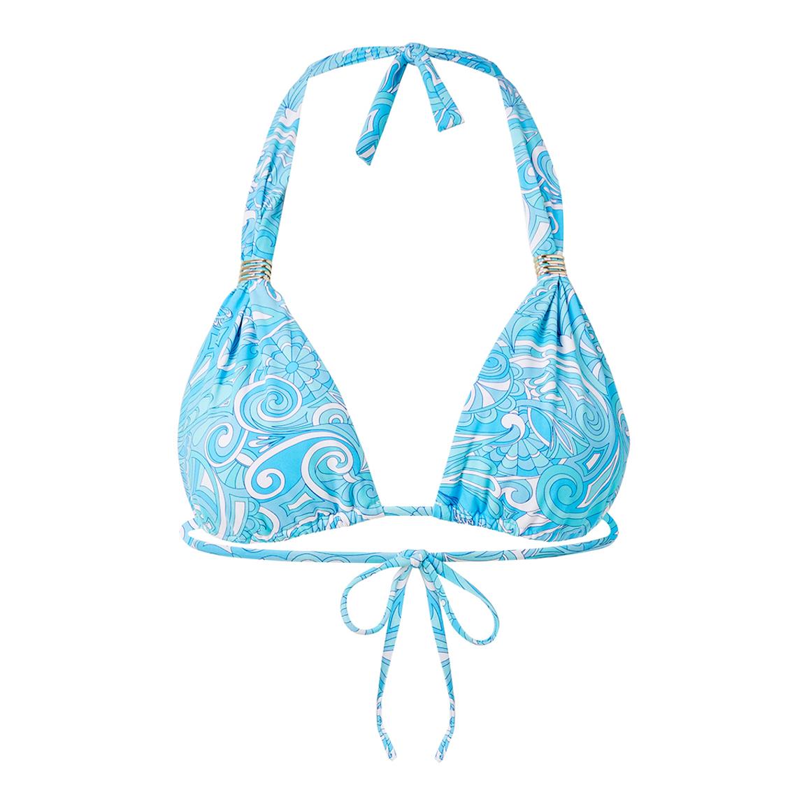 Blue Grenada Mirage Bikini Top main product photo