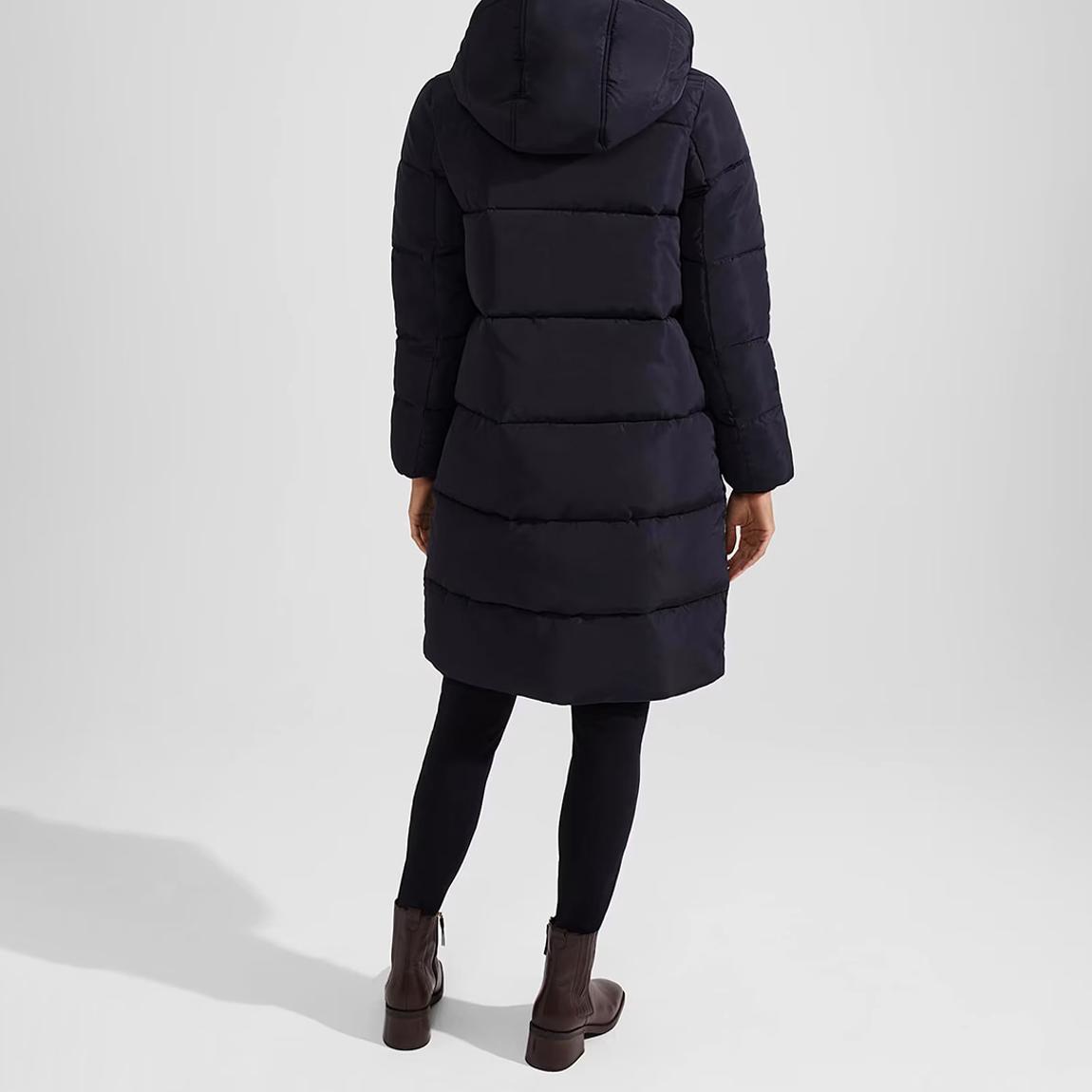 Petite Navy Maeve Puffer Jacket main product photo