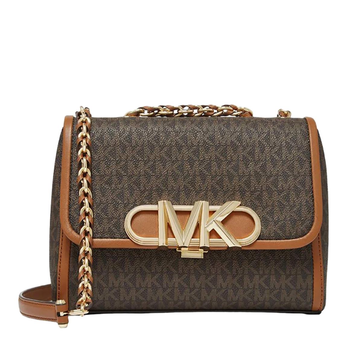 Brown/Acorn Parker Medium Convertible Chain Shoulder Bag main product photo
