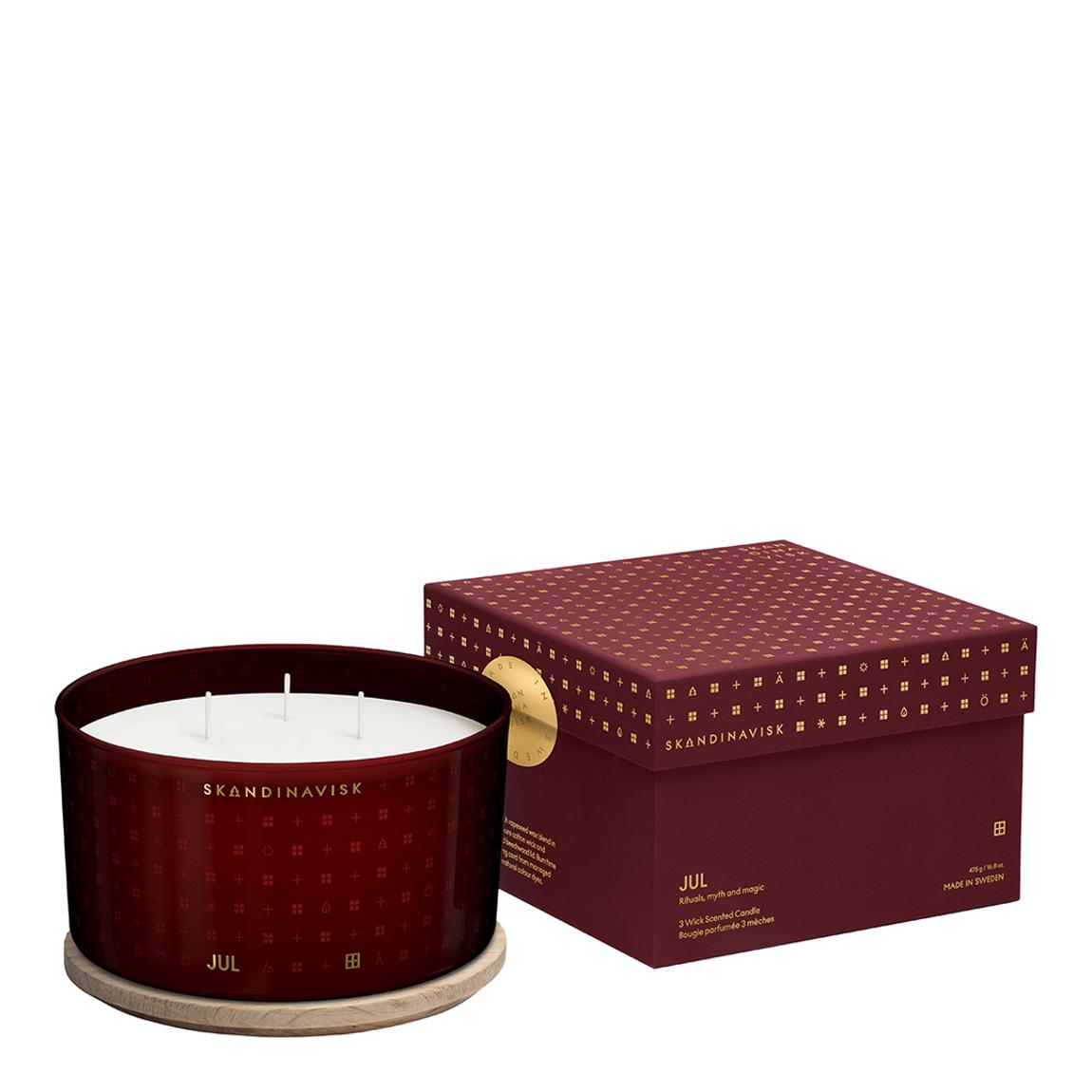 Jul 3 Wick Seasonal Scented Candle 475g main product photo