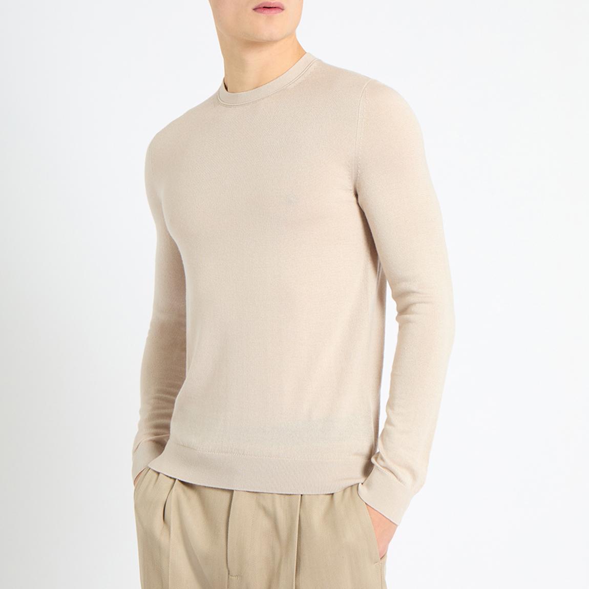 Sand Sussex Wool Blend Jumper main product photo