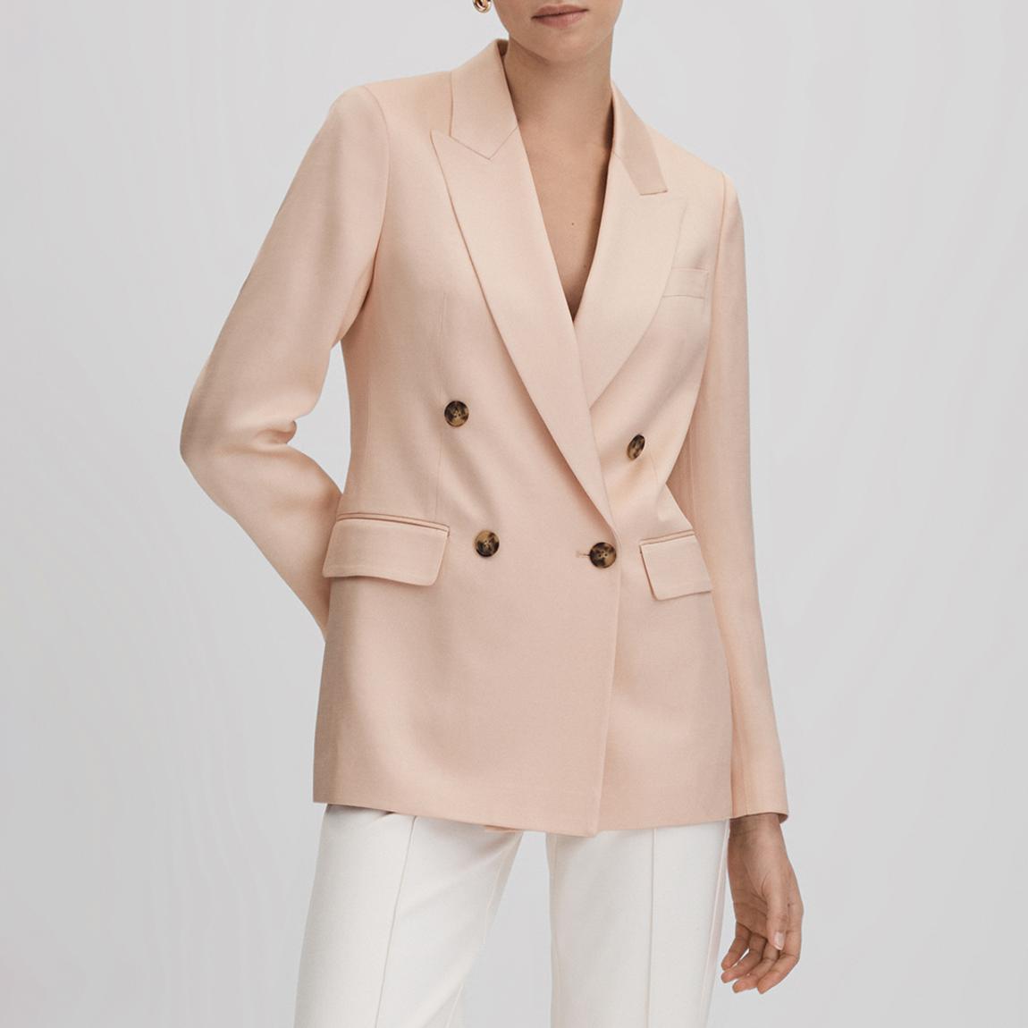 Pink Eve Double Breasted Blazer main product photo