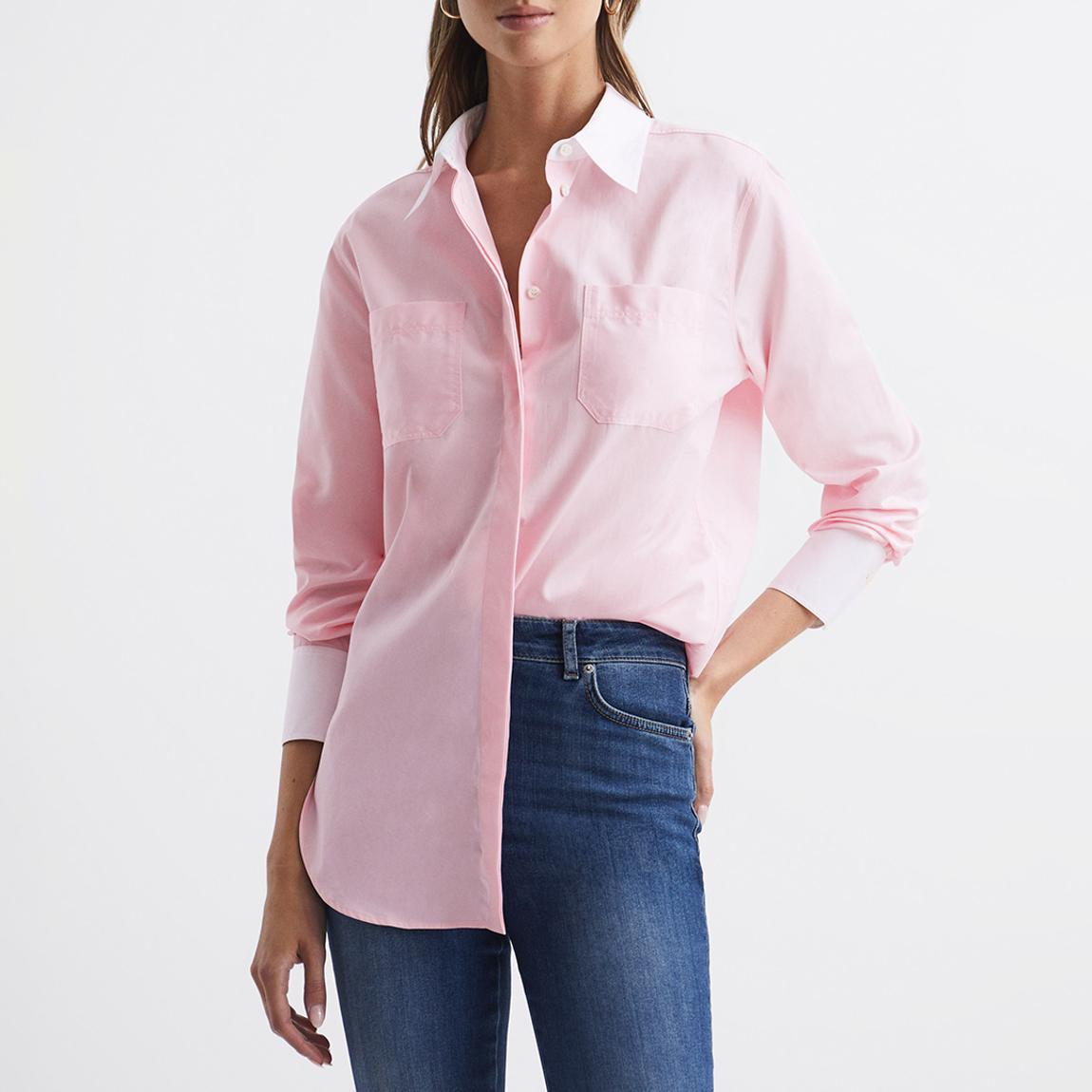 Pink Grace Cotton Shirt main product photo