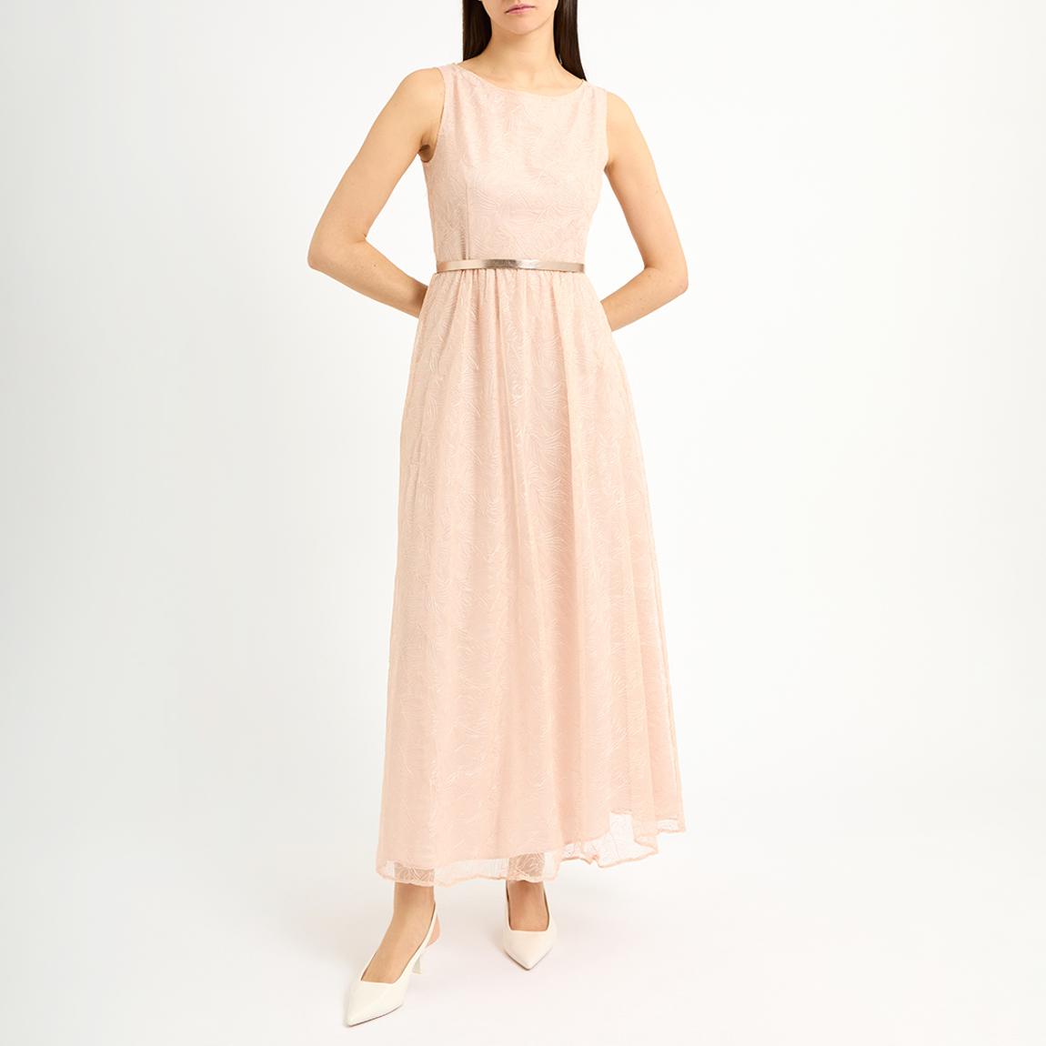 Pale Pink Benefico Midi Dress main product photo
