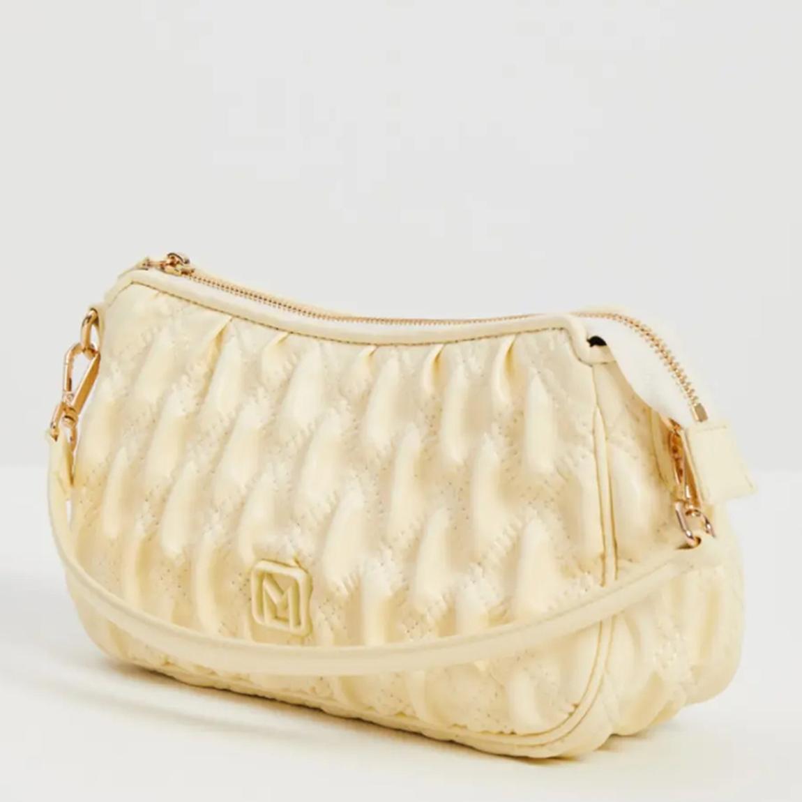 Yellow Ieti Textured Handbag main product photo