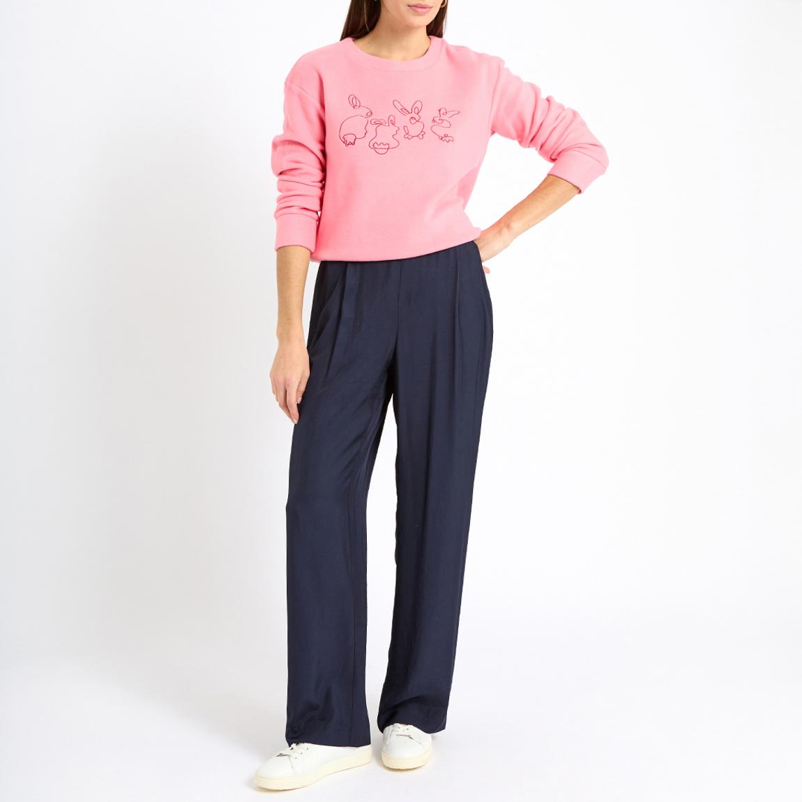 Pink Bettina Sweatshirt main product photo