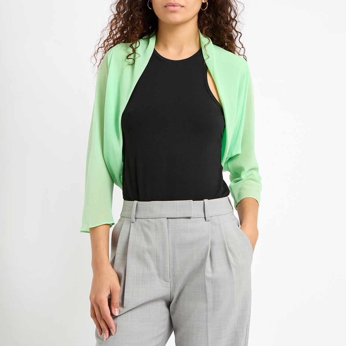 Mint Green Sheer Bolero main product photo
