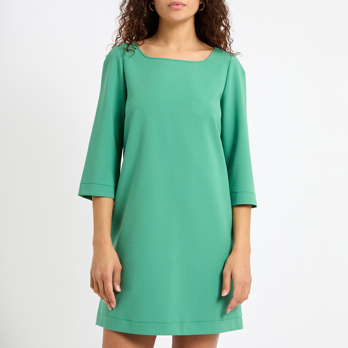 Emerald Square Neck Mini Dress main product photo