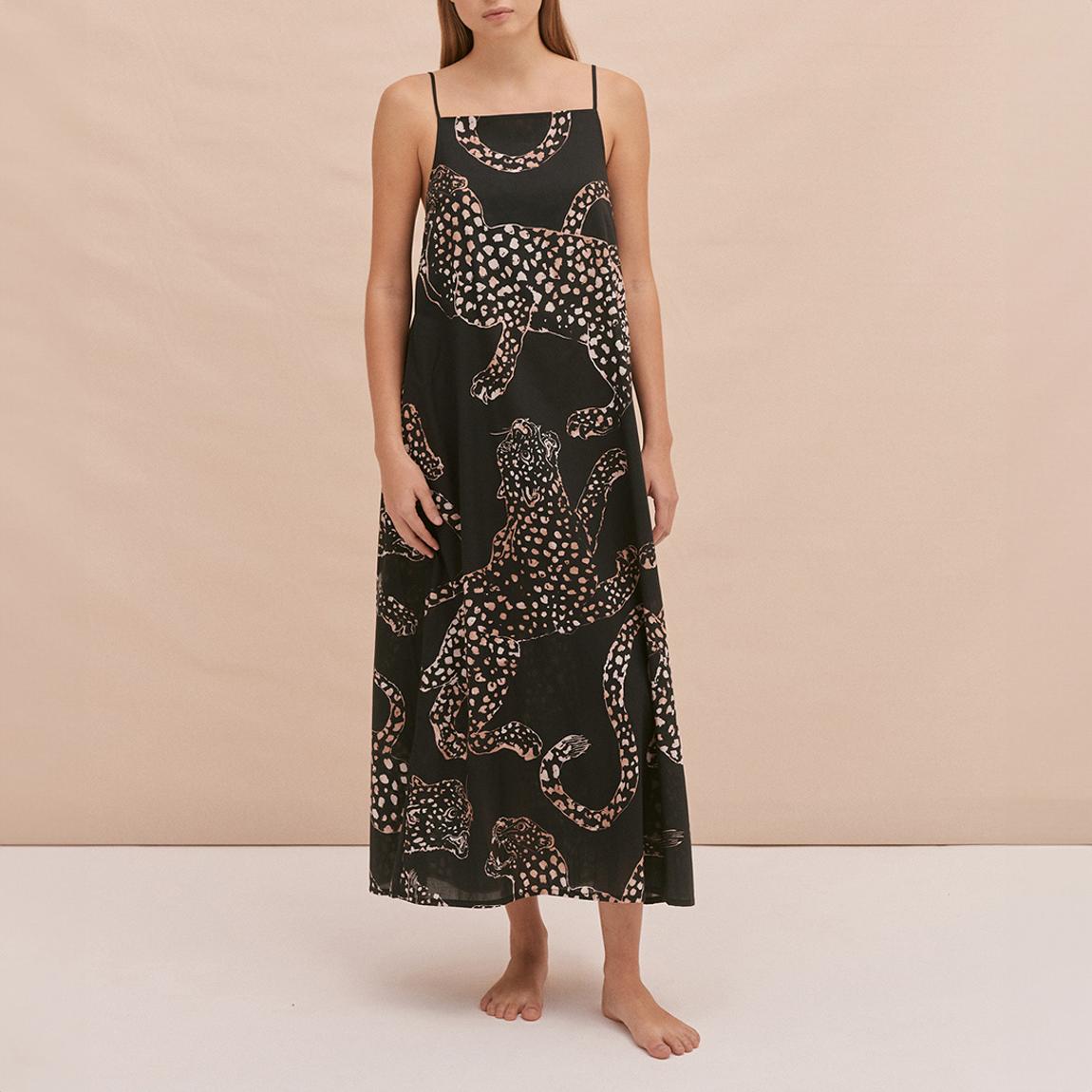 Square Nightie The Jag Print Navy main product photo