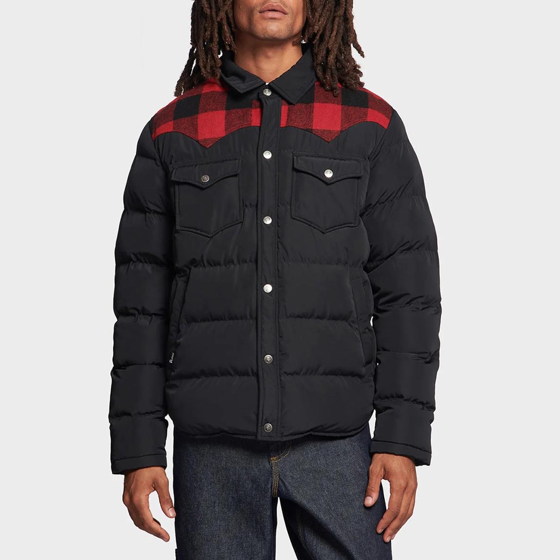 Black Rockford Puffer Jacket main product photo