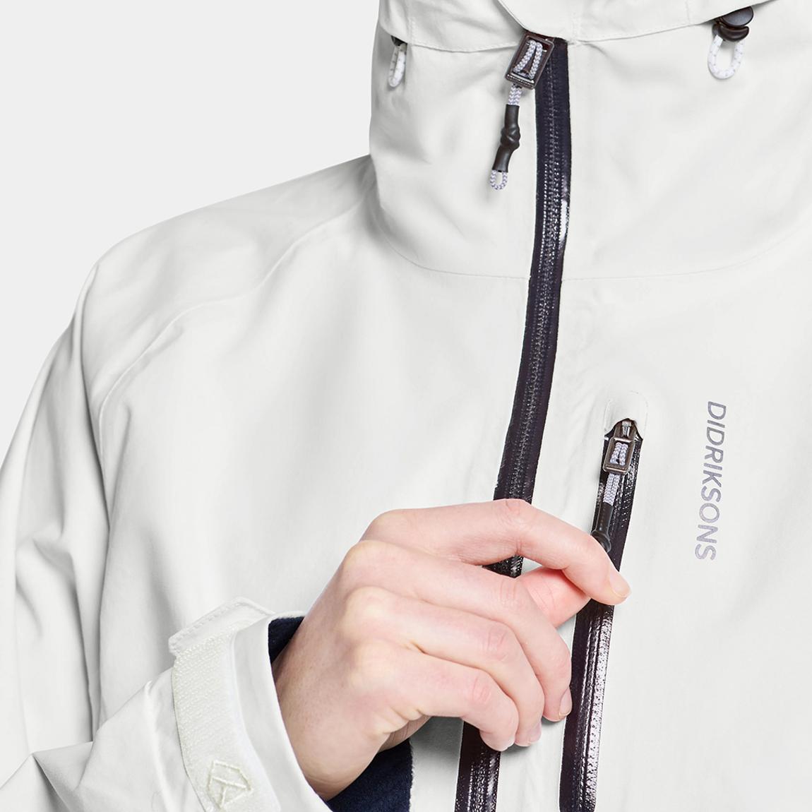 White Njord Waterproof Jacket main product photo