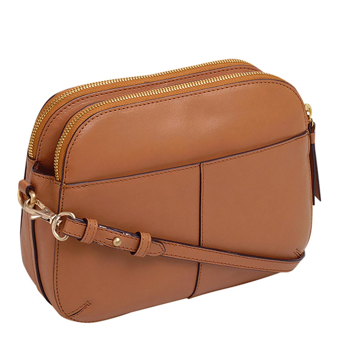 Dark Butter Medium Ziptop Crossbody main product photo