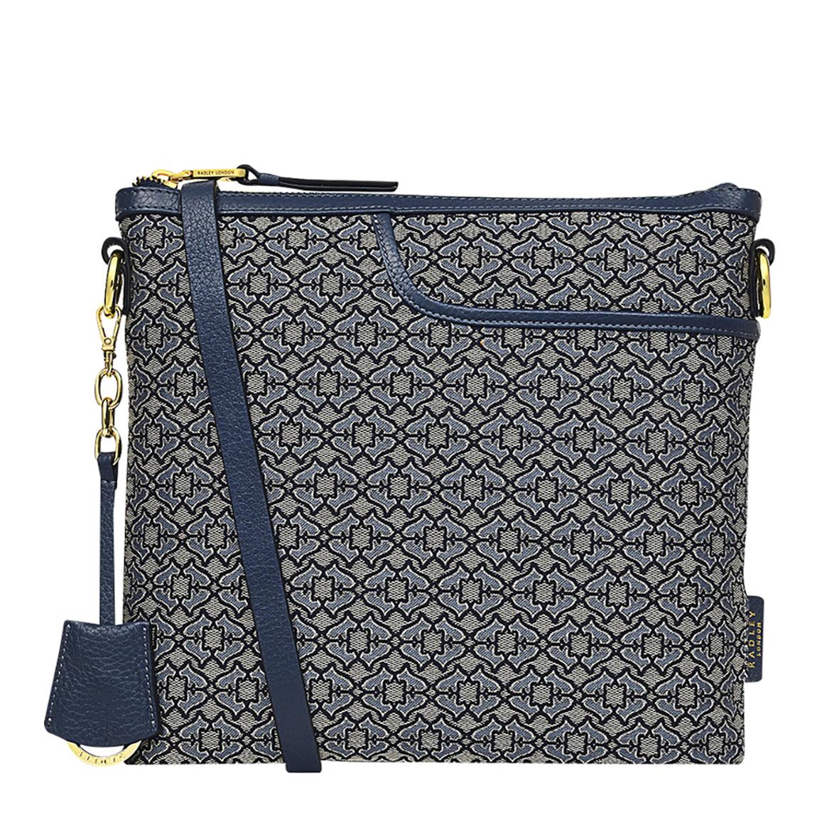 Goose Grey Medium Zip-Top Cross Body main product photo