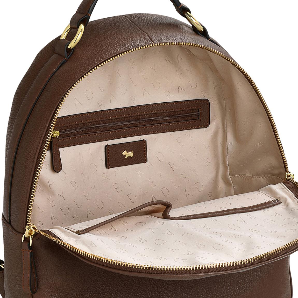 Walnut Medium Ziptop Backpack main product photo
