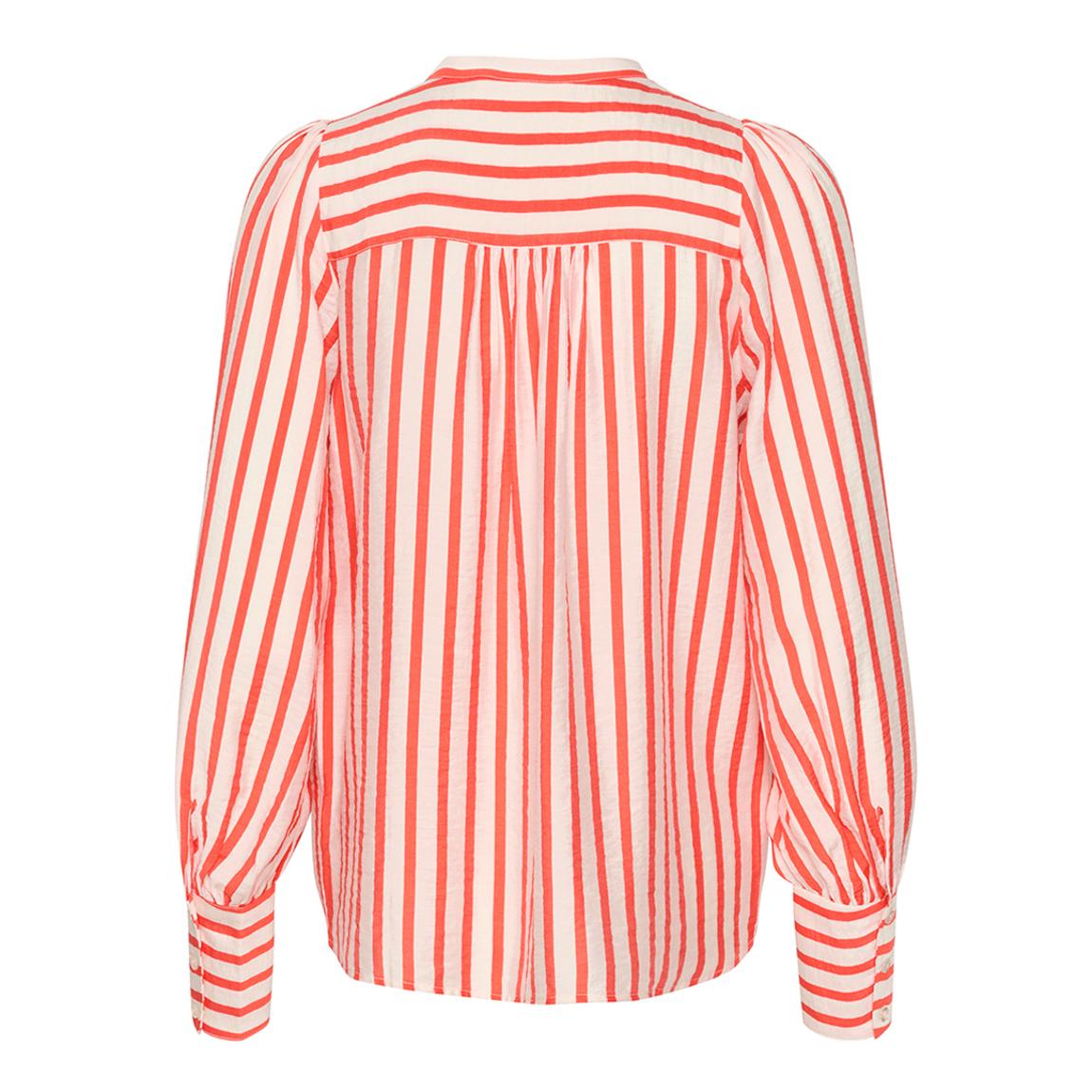White/Red TilloI Striped Shirt main product photo