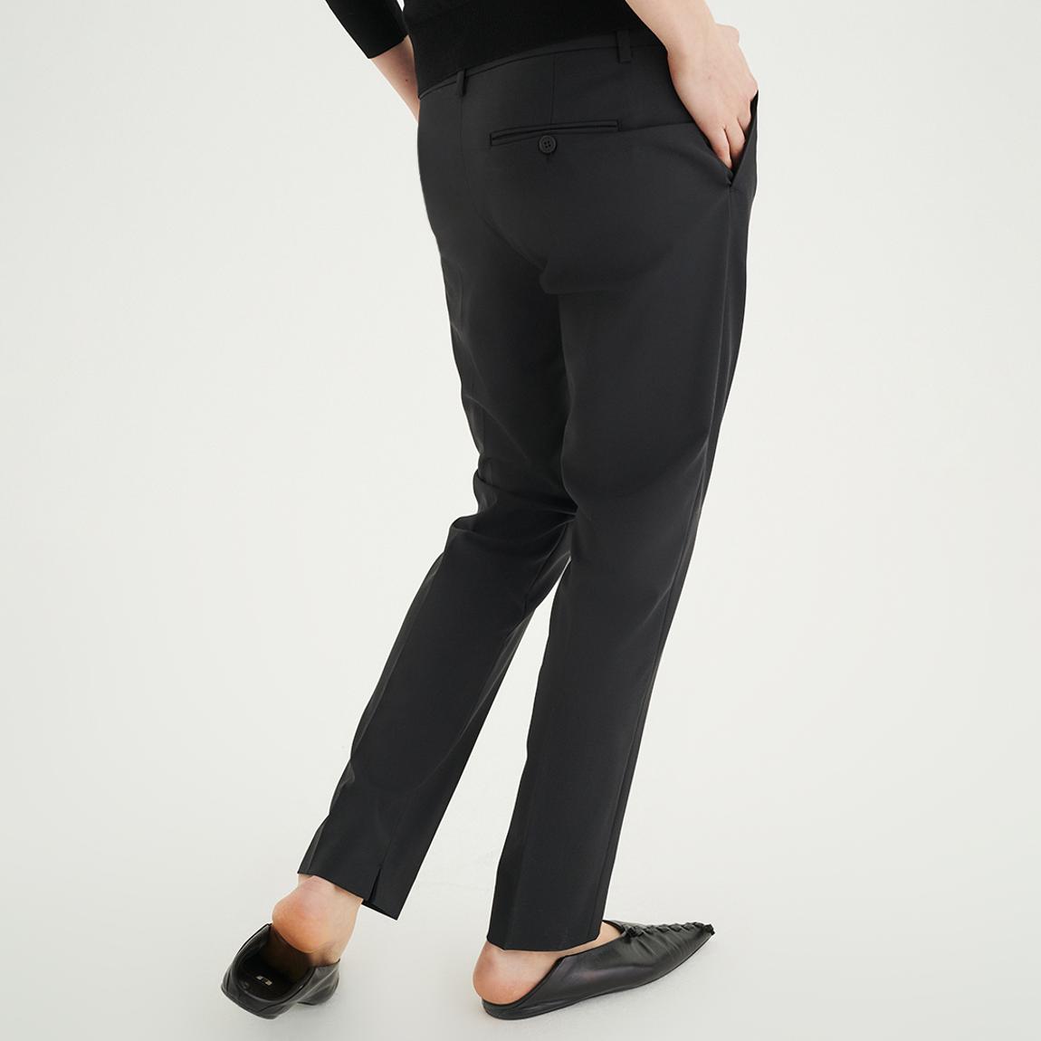Navy Wool Blend Kinsa Trouser main product photo