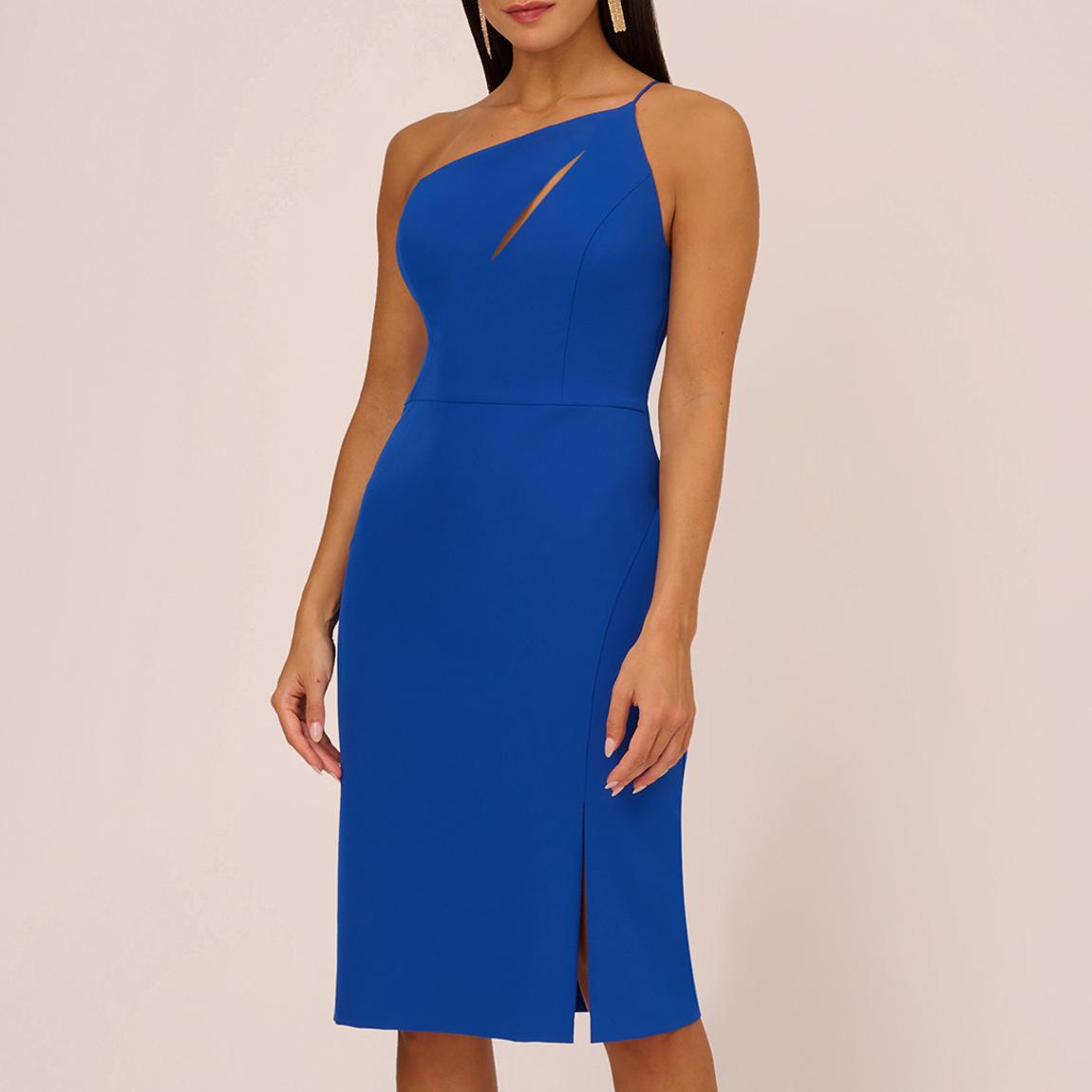 Blue One Shoulder Dress main product photo