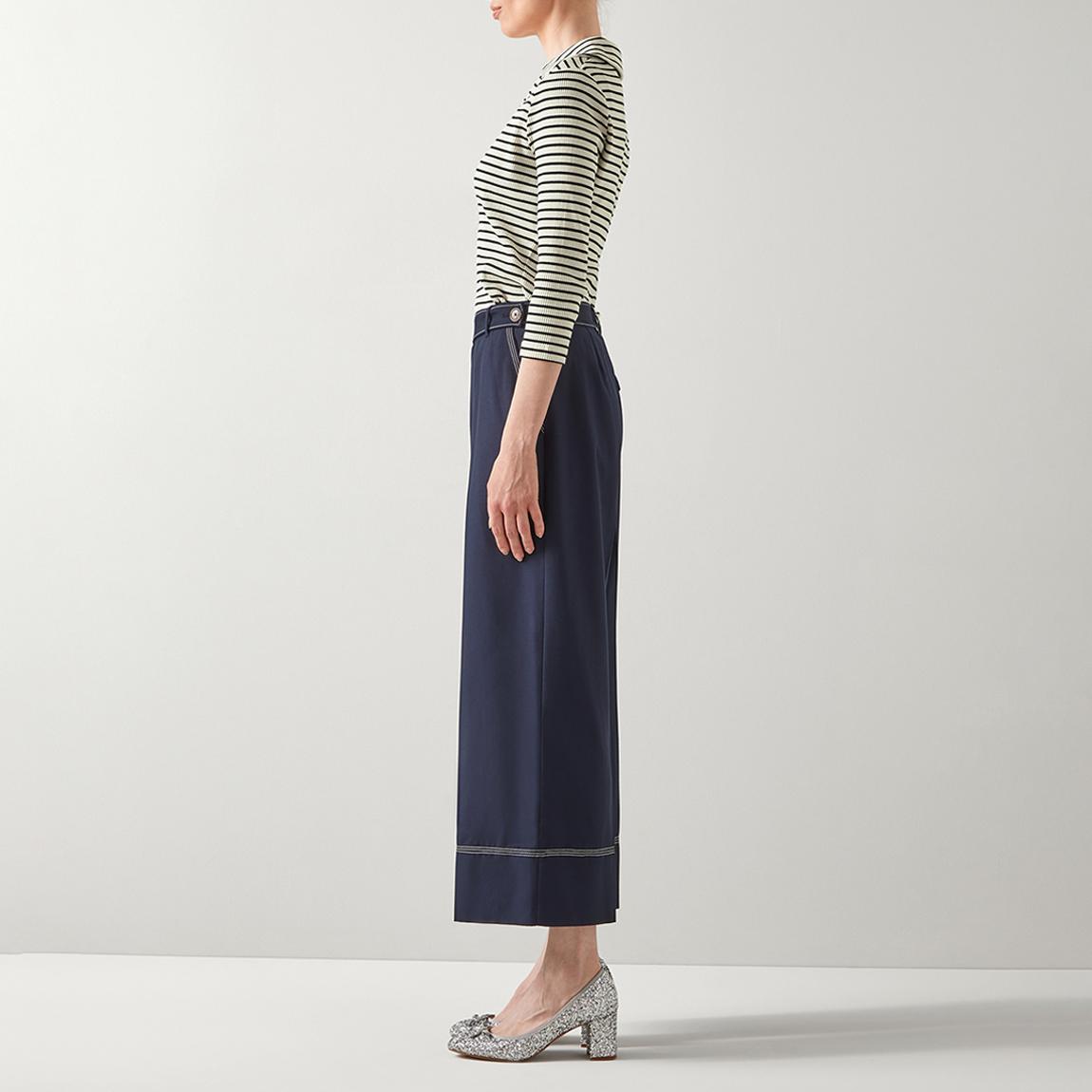 Navy Sophia Trouser main product photo