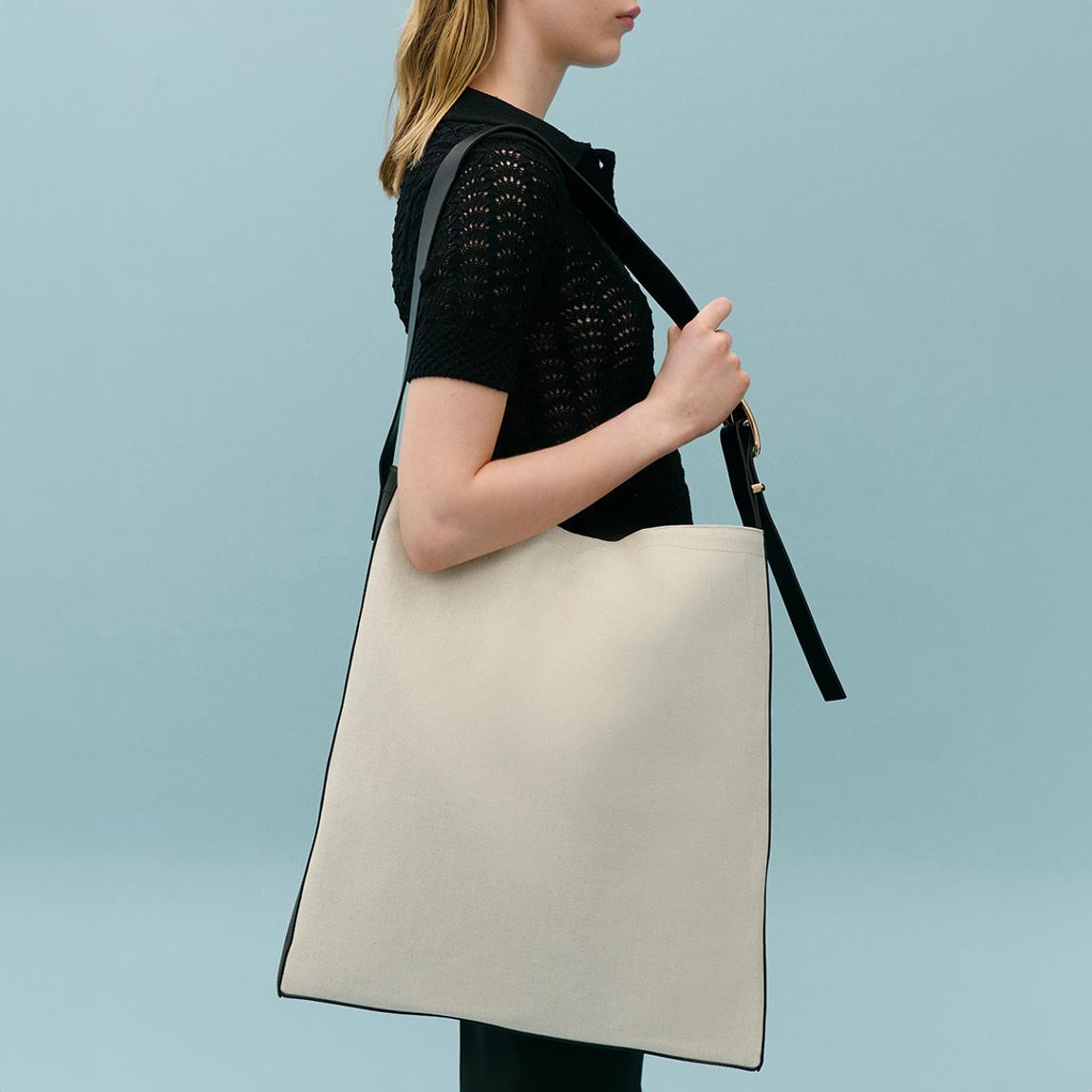 White Rectangular Bag main product photo