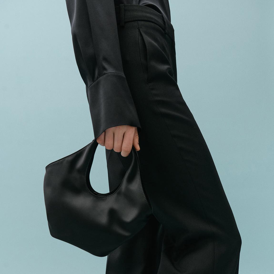 Black Top Handle Bag main product photo