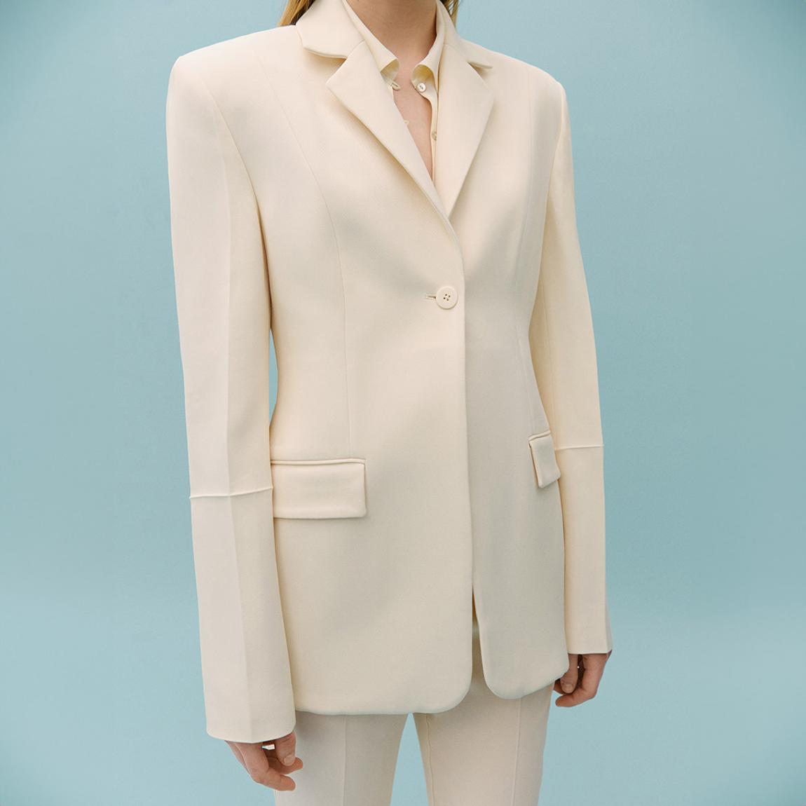 Cream Tailored Blazer main product photo