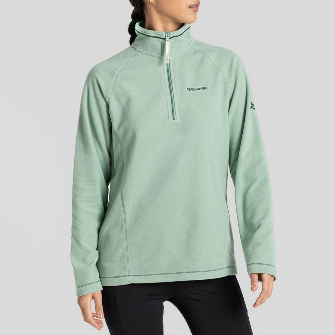 Green Miska Half Zip Fleece main product photo