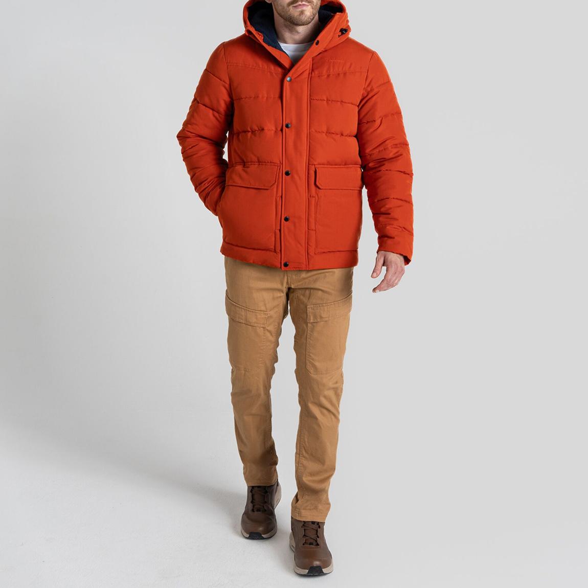 Orange Aaron Downlike Jacket main product photo
