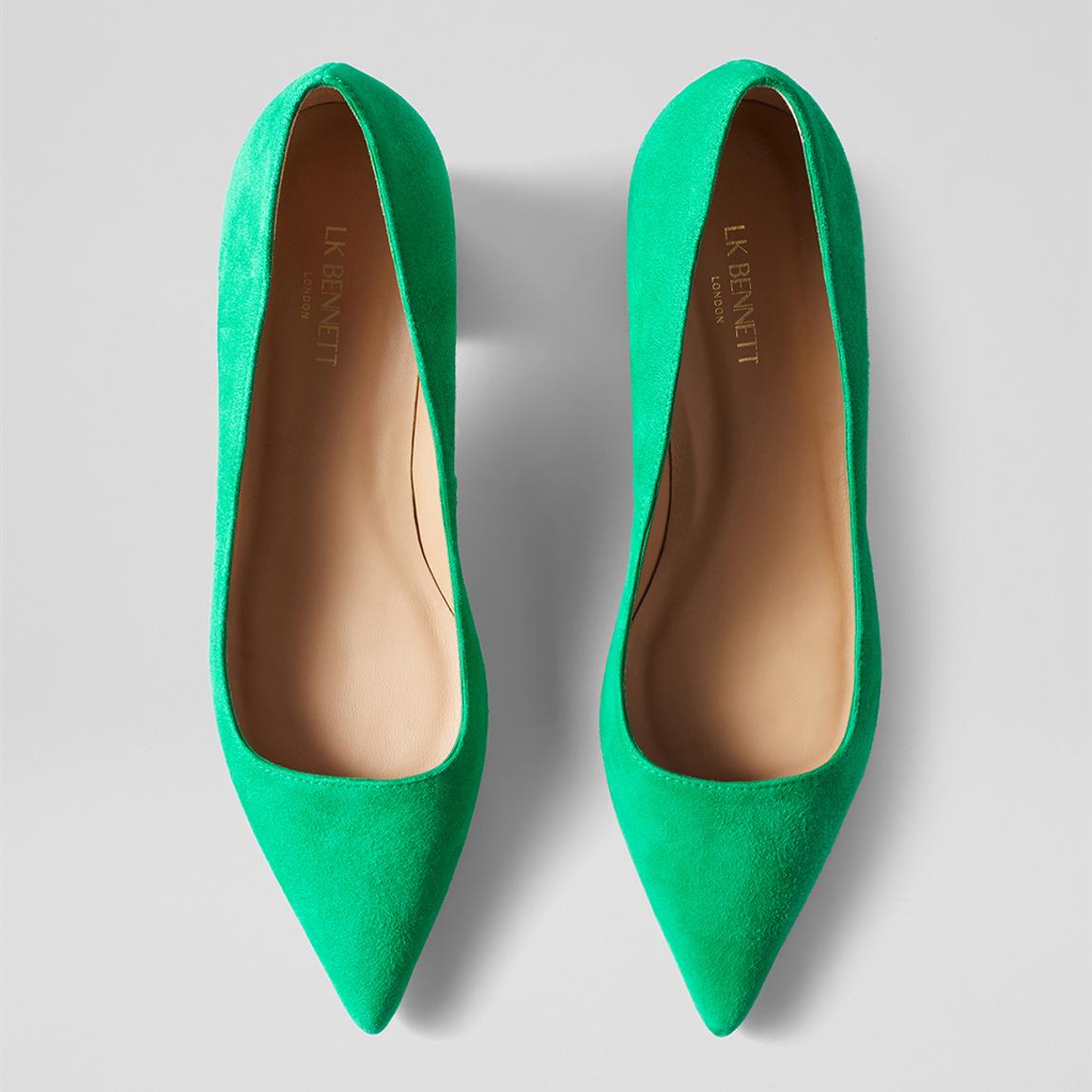 Sandals Lk Bennett Green Suede Shoes Joyce Green Suede Sandals Shoes