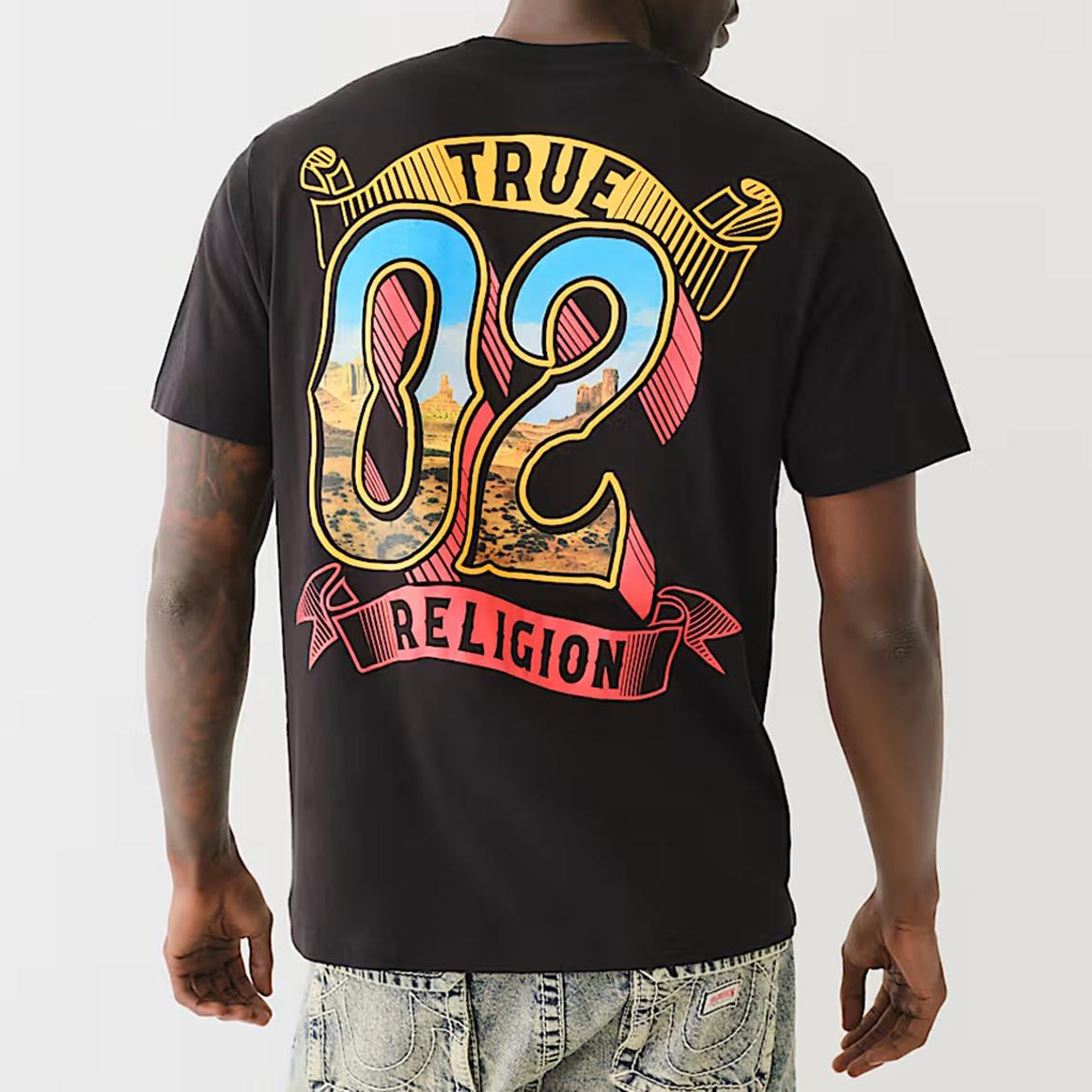 Black Canyon Print Cotton T-Shirt main product photo