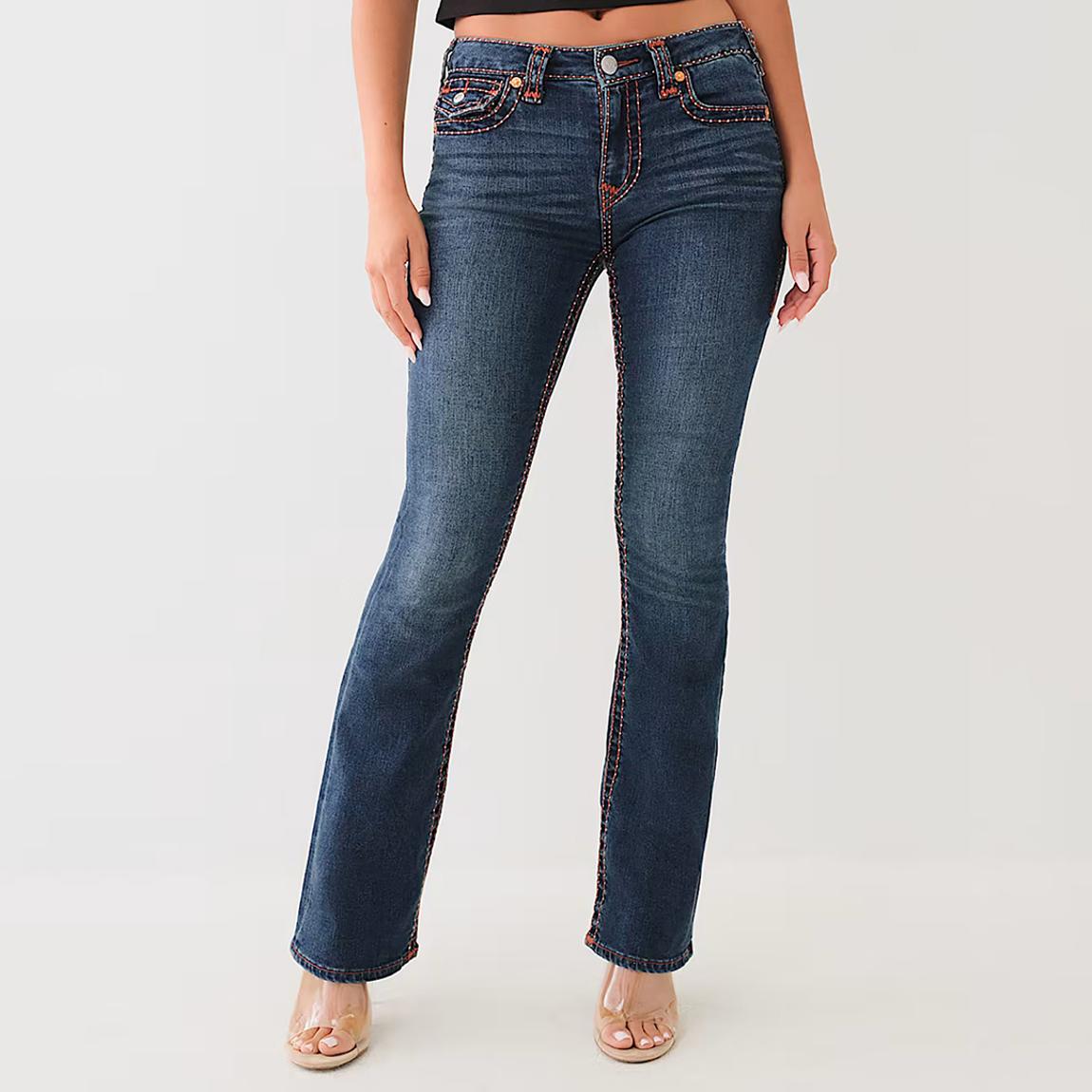Dark Blue Becca Bootcut Jeans main product photo