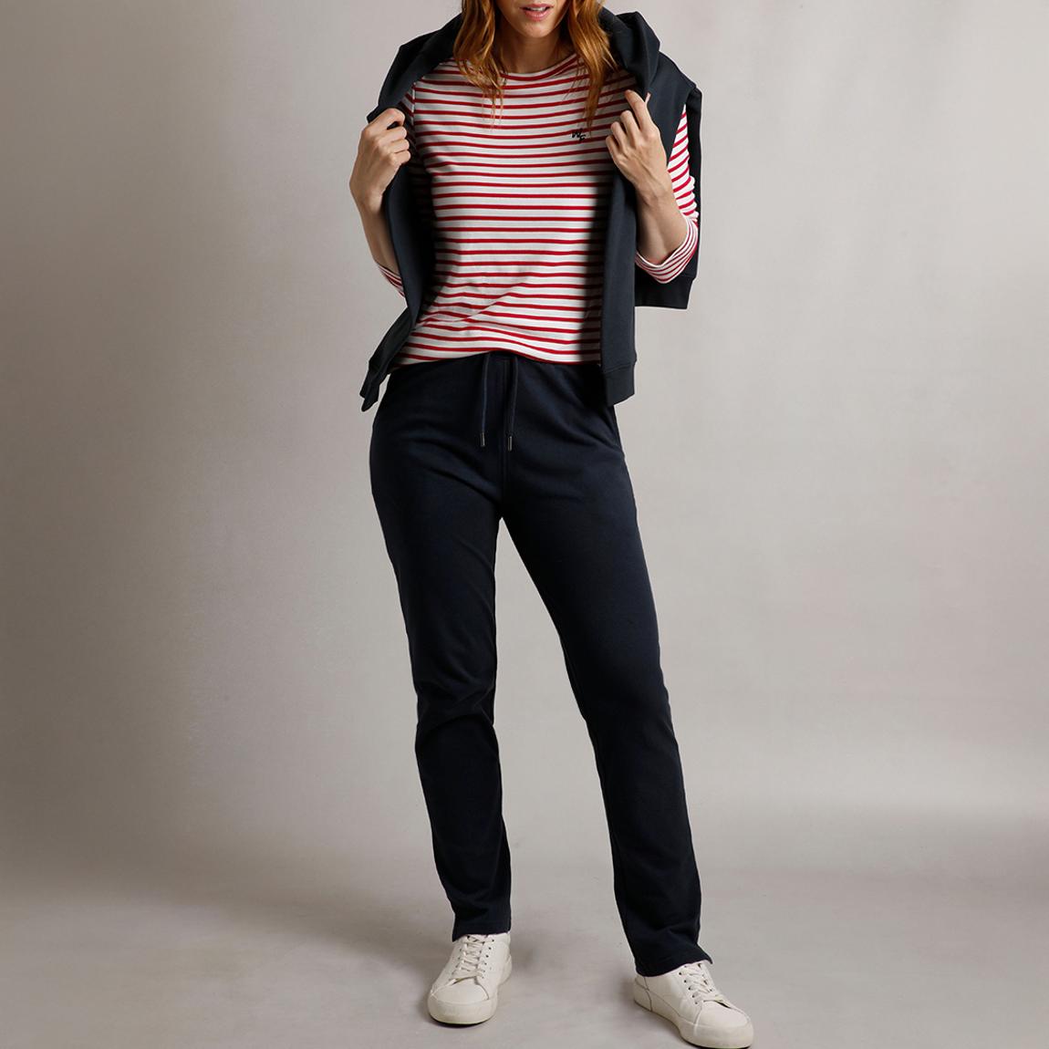 Navy Alyne Cotton Joggers main product photo