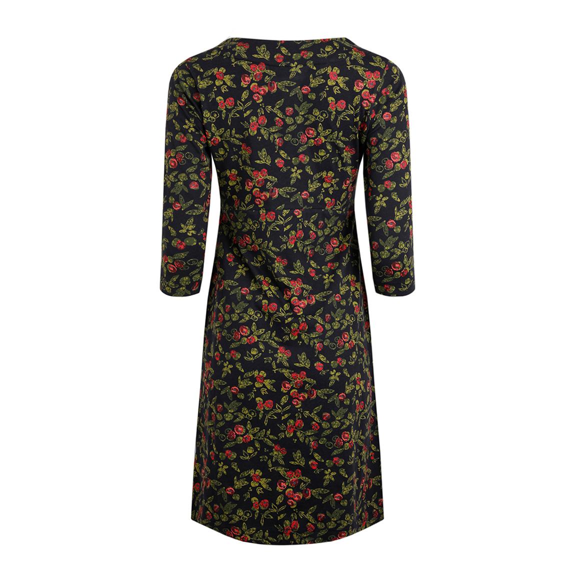 Black Katie Sparkle Cotton Dress main product photo