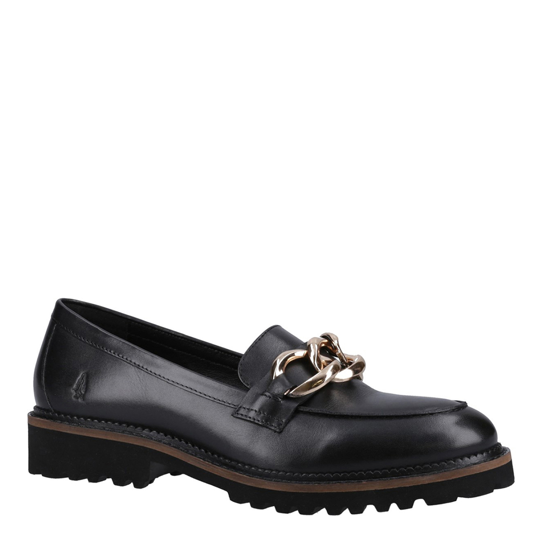 Womens Black Gianna Flat Shoe main product photo