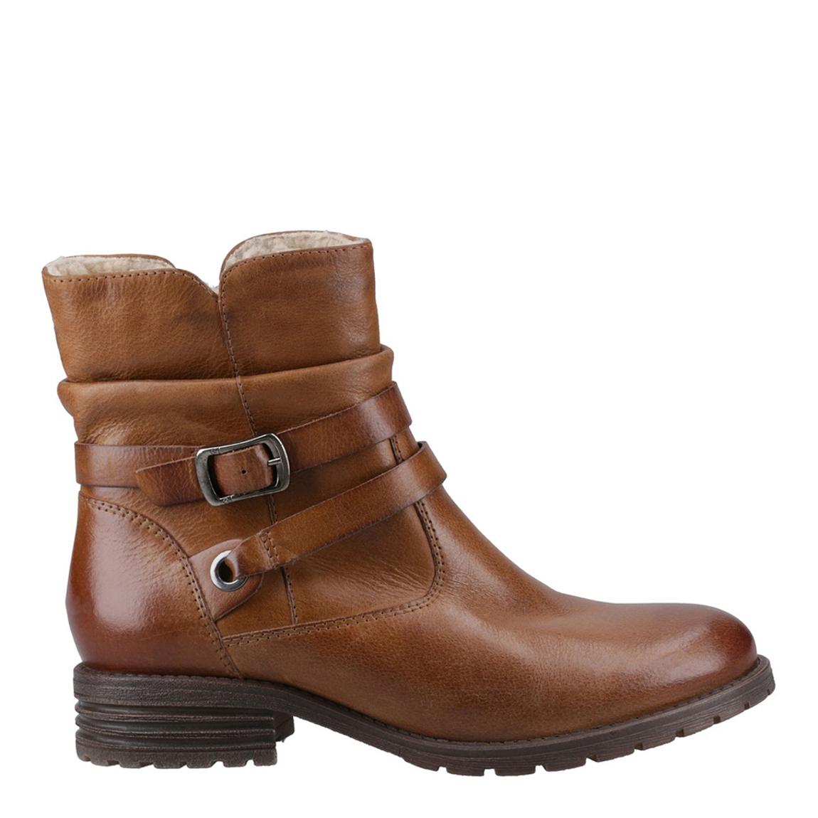 Womens Tan Piper Ankle Boots main product photo