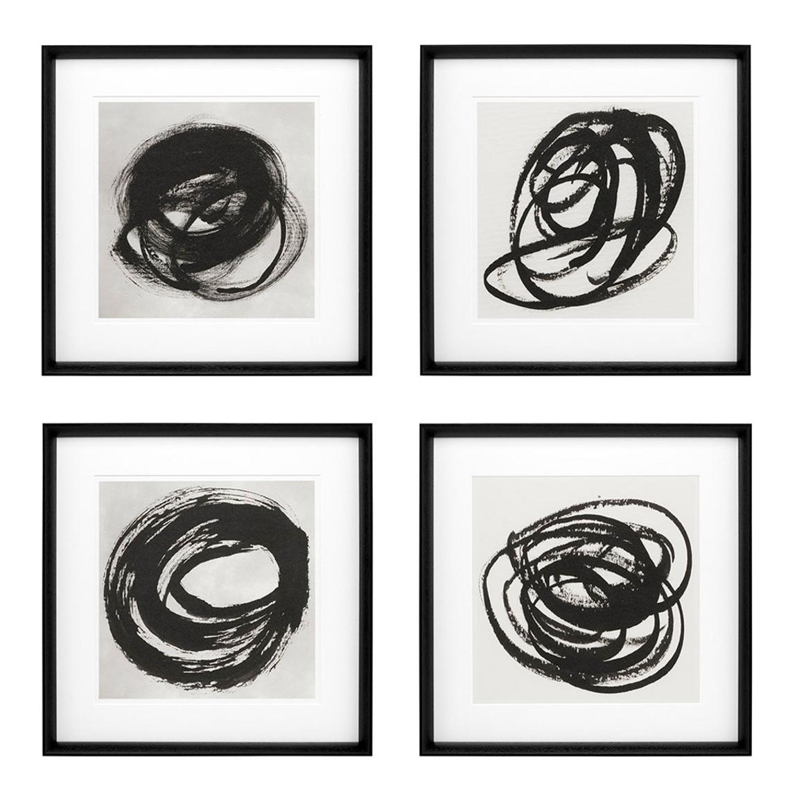 Print Black & White Collection, Set of 4 main product photo