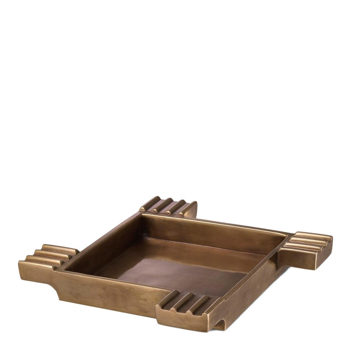 Mack Ashtray, Vintage Brass main product photo