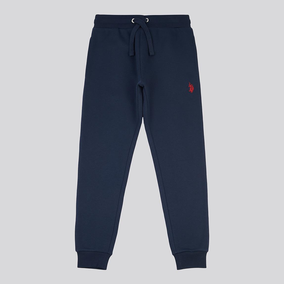 Boy's Navy Cotton Joggers main product photo