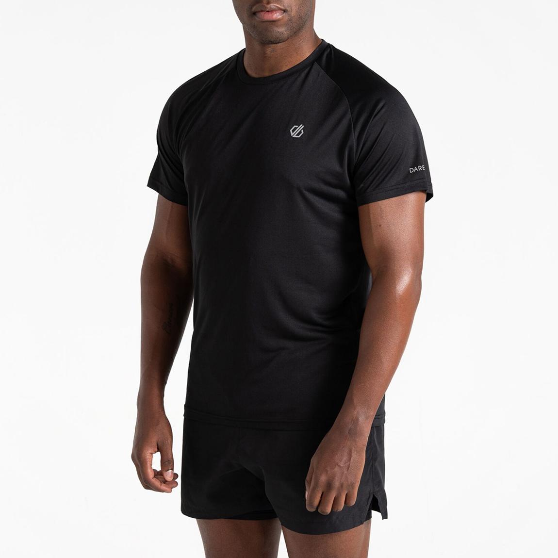 Black Accelerate Quick Dry T-shirt main product photo
